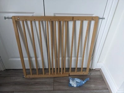 £25 • Buy BabyDan Multidan Extending Wooden Safety Gate Beech, 60.5-102cm - Screw Fit