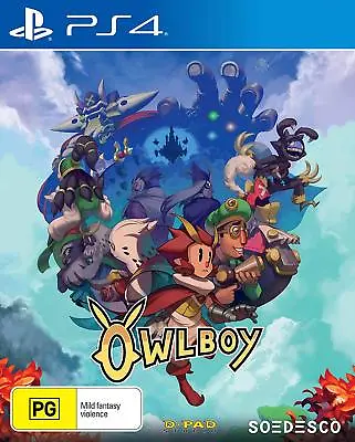 $46 • Buy Owlboy Family Kids Flying Adventure Platformer Story Game Sony Playstation 4 PS4