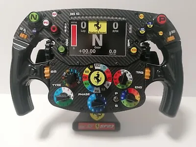 Carlos Sainz_FULL SIZE Replica SF 23_2023 Ferrari F1 Steering Wheel • £280