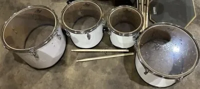 Pearl CMT Competitor Series Tenor Quads Marching Drums 13 12 10 8 .. • $310