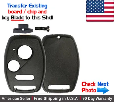 1x New Replacement Keyless Key Fob For Honda & Acura - Shell / Case Only • $9.95