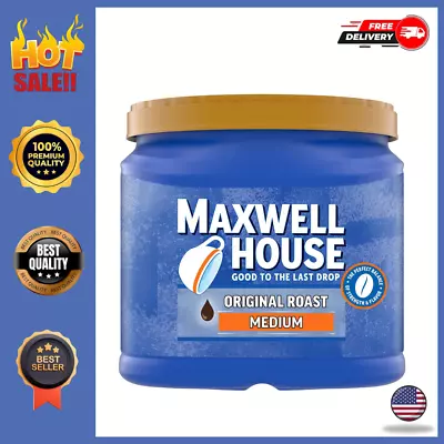 Maxwell House The Original Roast Medium Roast Ground Coffee (30.6 Oz Canister) • $10.99