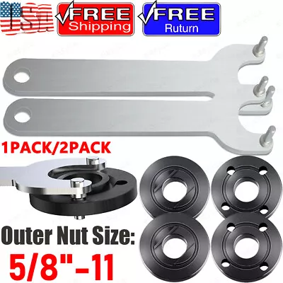 5/8 -11 Flange Lock Nut / Angle Wrench Spanner For Makita For Milwaukee Grinder • $7.56