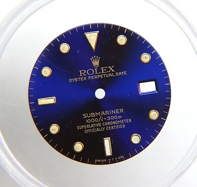 Vintage Genuine Rolex Submariner 16613 16618 16803 16808 Blue Purple Singer Dial • $2.25
