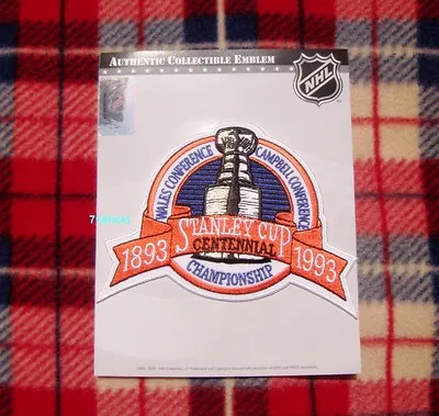 Official 1993 Stanley Cup Final Patch Montreal Canadiens Vs Los Angeles Kings • $17.99