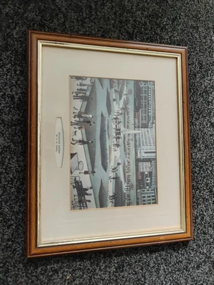 £7 • Buy Piccadilly Gardens People FRAMED WALL ART PRINT PAINTING 4 SIZE LS Lowry Style