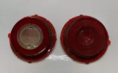 1970-73 Chevy Camaro Taillights Brake Lamps Reverse Backup Lights Red Lens Trim • $39.99