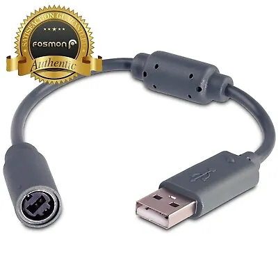 Fosmon USB Dongle Breakaway Connection Cable Cord Adapter Xbox 360 Controller • $6.99