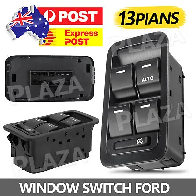 Master Window Switch White Illumination For Ford Territory SX SY SZ 2004-2014 • $23.95