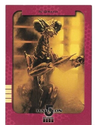 £1 • Buy Skybox Babylon 5 Season 4. Season One Retrospective Chase/Insert Card S12