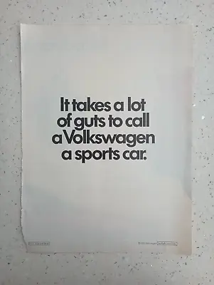 1989 3 Page Vintage Volkswagen Car Ad Automobile Corrado Engine Poster Cdo8935 • $13