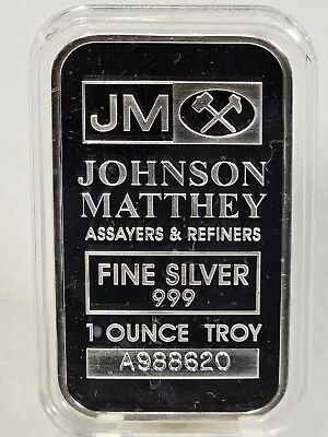 Johnson Matthey 1oz Silver Bar • £35