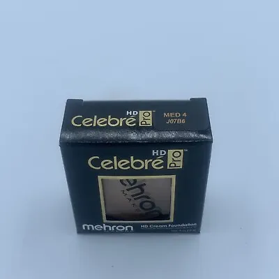 Celebre Pro HD Cream Foundation Performance  Makeup Mehron Face Med 4 J07b6 • $12.51