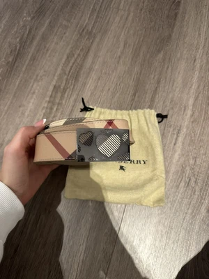 Burberry Beige Supernova Check Coated Canvas Heart Buckle Belt - 85 CM • £49
