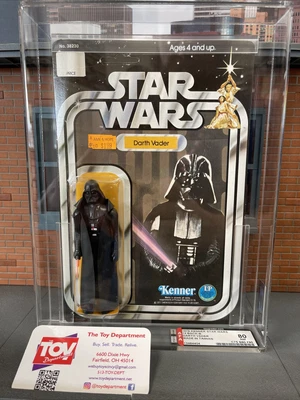 $4500 • Buy AFA 80 Vintage Kenner Star Wars 12 Back B Darth Vader Made In Taiwan Unpunched
