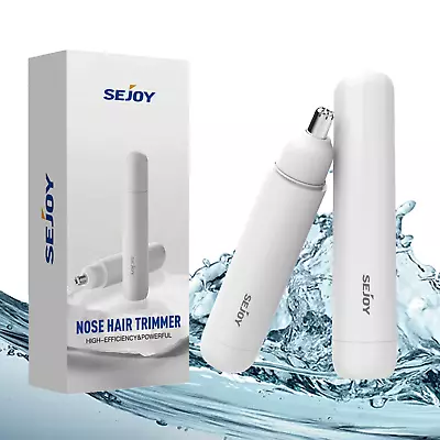 Sejoy Electric Nose Hair Trimmer Eyebrow Mustache Remover Shaver Clipper Gift • $9.39