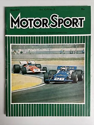 1971 Questor Grand Prix Ontario Speedway Mark Donohue Andretti AC Cobra Ferrari • $4.99