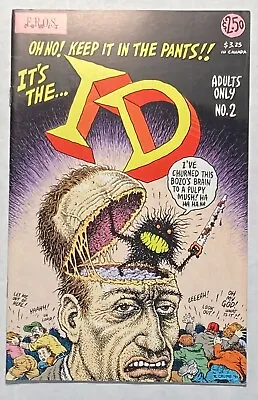 ID #2 Underground Comix 1990 Fantagraphics 1st Print R. Crumb • £20.09