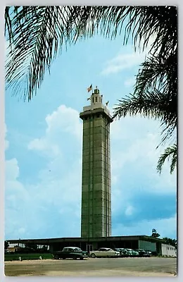 Ciermont Florida Citrus Tower Scenic City Landmark Streetview Chrome Postcard • $3