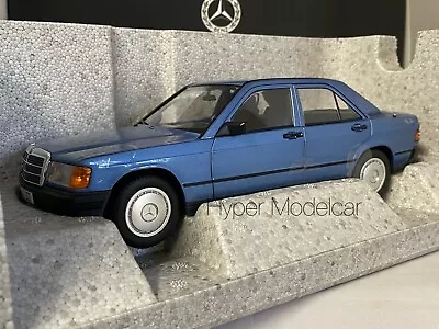 NOREV 1/18 Mercedes Benz 190E (W201) 1982 Light Blue Art.B66040661 • $145.83