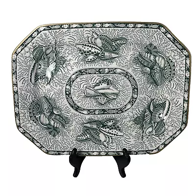 Mottahedeh Torquay Serving Platter Green 13'' X 10  • $229.99