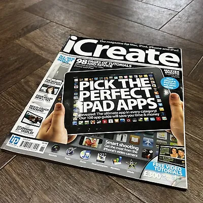 ICreate Magazine Apple Mac MacBook IPhone IPad Watch IOS MacOS ICloud Guide • £6.99
