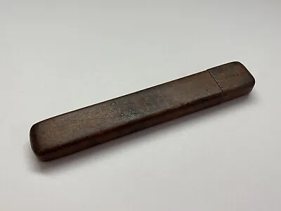 Vintage Solid Hardwood Case For Straight Razor - Germany • $9.95