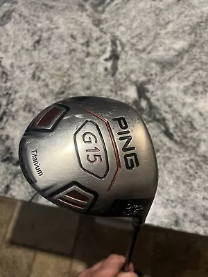 Ping G15 Titanium 10.5* Driver Regular Graphite Project X • $49.99