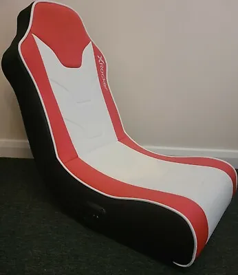 £10 • Buy X Rocker Chimera 2.0 Stereo Audio Gaming Chair - Red - Xbox - PlayStation 