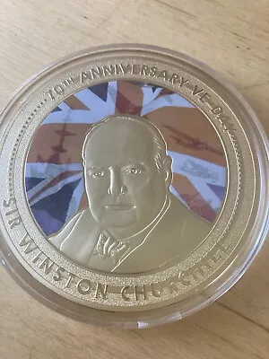 Windsor Mint Coins Winston Churchill 70th Anniversary Of VE Day • £7.50