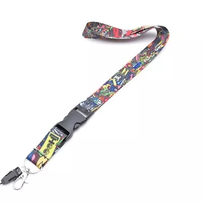 JDM Lanyard Neck Cell Phone KeyChain Strap Quick Release- 1 X-Multi Color-NEW • $19.99