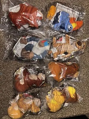 McDonalds Happy Meal Toys Lion King II Simba's Pride Plush Toys Full Set 1998 • £14.99