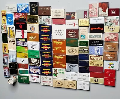 Vintage Hotel Matchbox Collection Of 90 EMPTY Washington D.C. Hawaii Michigan & • $114.75