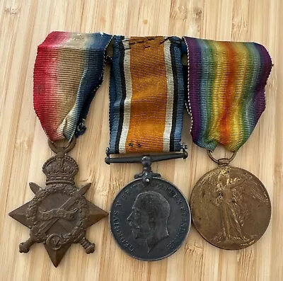 WW1 British Medal Trio L-35298 J.S Norton  Pip. Squeak Wilfred  • £90