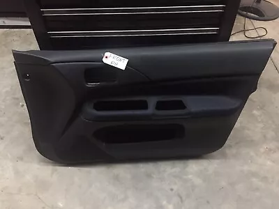 02 03 04 05 06 Mitsubishi Lancer Oz Rally Front Right Door Panel Black  • $214.91