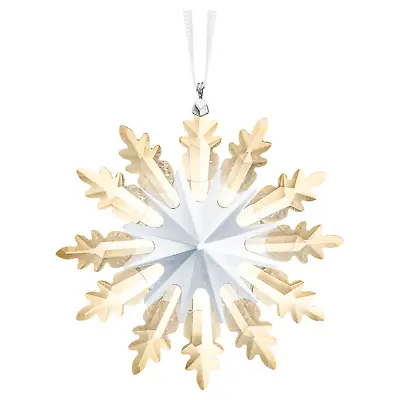 £85 • Buy Swarovski Crystal Beautiful  Christmas Ornament “winter Star” 5464857 Retired Bn