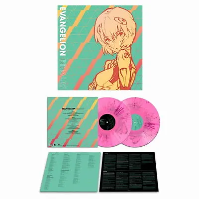 $44.99 • Buy Evangelion Finally Vinyl New!! Limited Pink Magenta Splatter Lp Anime Soundtrack
