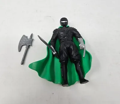 4” Chap Mei Ninja Warrior Action Figure 1995 Motu Ko Galaxy Style Black • $12.99