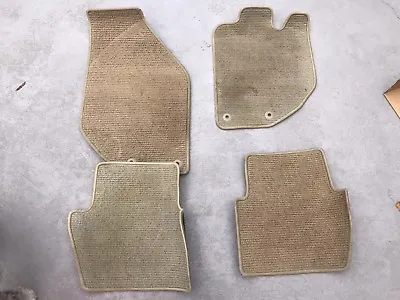 Rare 1993-2000 VOLVO 850 S70 V70 FLOOR MATS OEM Berber Nice Set Of 4 TAN IPD • $119