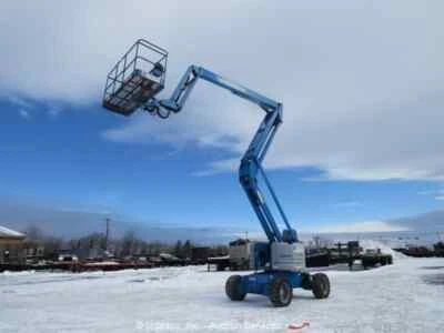 $6.50 • Buy 2013 Genie Z-60 60' 4  4WD Diesel Articulating Boom Lift Man Aerial Bidadoo