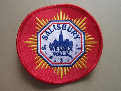 Salisbury Wessex Walk Walking Hiking Cloth Patch Badge (L3K) • £3.99