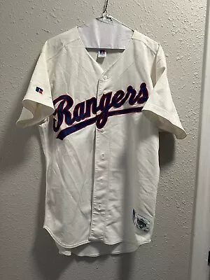 Vintage 80’s MLB Texas Rangers Russell Athletic Diamond Collection Sz Large 44 • $200