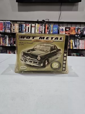 Testors Hot Metal '49 Ford Coupe 1:24 Diecast Model 1949 Car Kit Gold Series • $32.60