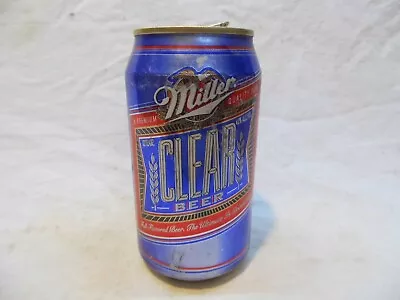 Miller Clear Beer Can~miller Brg.milwaukeewisconsin~~~~test Can~~~~ • $12