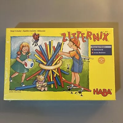 ZITTERNIX HABA Children & Family German Game Nr.4415  Wooden Pull Sticks NEW • $39.96