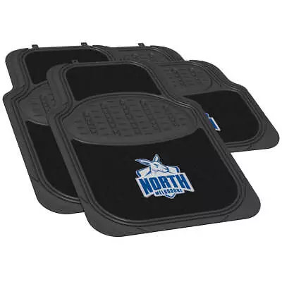 NEW North Melbourne Kangaroos Car Floor Mats • $89.95