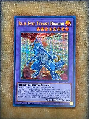 Yugioh Blue-Eyes Tyrant Dragon MP23-EN019 Secret Rare 1st Ed NM • $1.99
