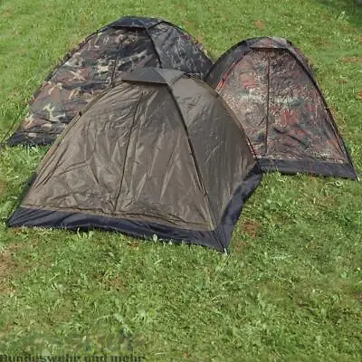Military Two-man Tent / Three-man Tent Iglu Bw Bundeswehr Tent Camping Outdoor  • £41.40