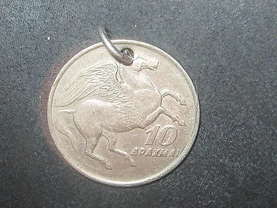 $7.99 • Buy  Greece Phoenix  Pegasus Horse Fantasy Greek Mythology Coin Pendant Necklace