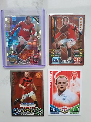 Match Attax 10/11 100 101 Hundred Club Wayne Rooney Limited Edition I Card Code • £4